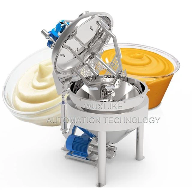 Industrial Vacuum Mixer Homogenizer