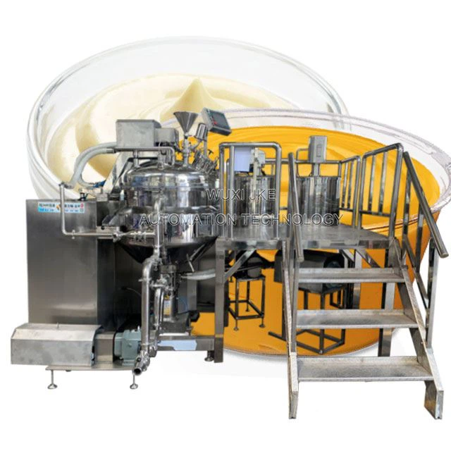 Machine de fabrication de mayonnaise et de confiture