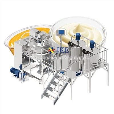 Machine de fabrication de mayonnaise en acier inoxydable 200L