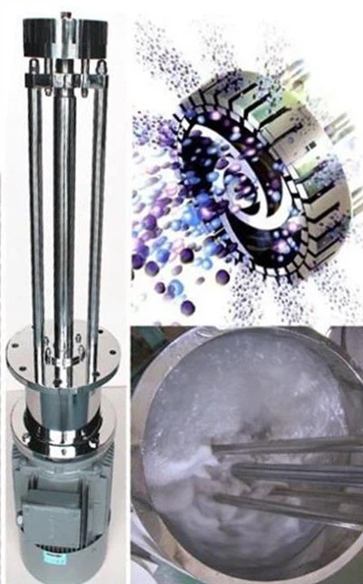 Mélangeur à cisaillement élevé à levage électrique mobile