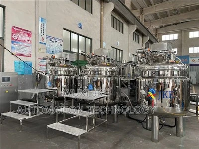 Réservoir de mélange en acier inoxydable pour chauffage à la vapeur