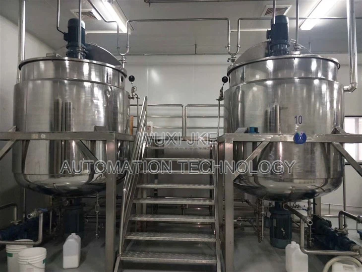 Réservoir de dosage en acier inoxydable